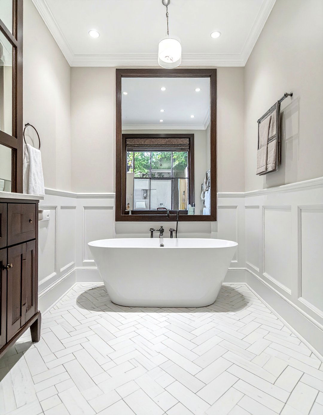 Basketweave Floor Tile White Grout - 30 white grout bathroom ideas