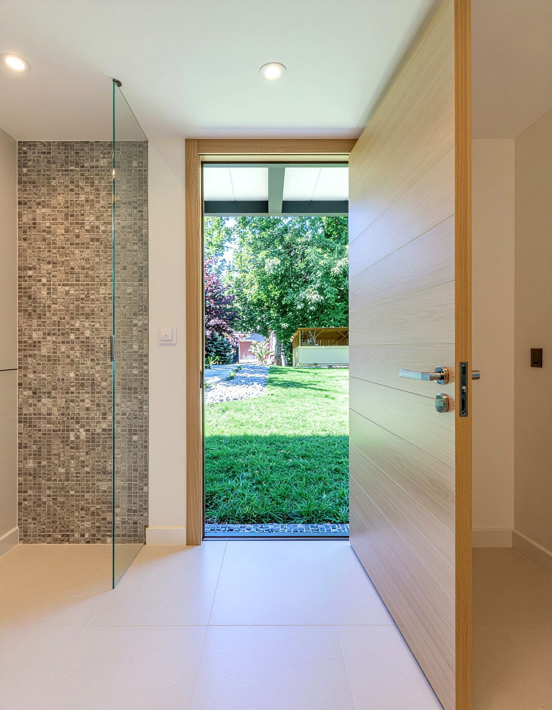 Bathroom Door Opening - 30 bathroom planning mistakes