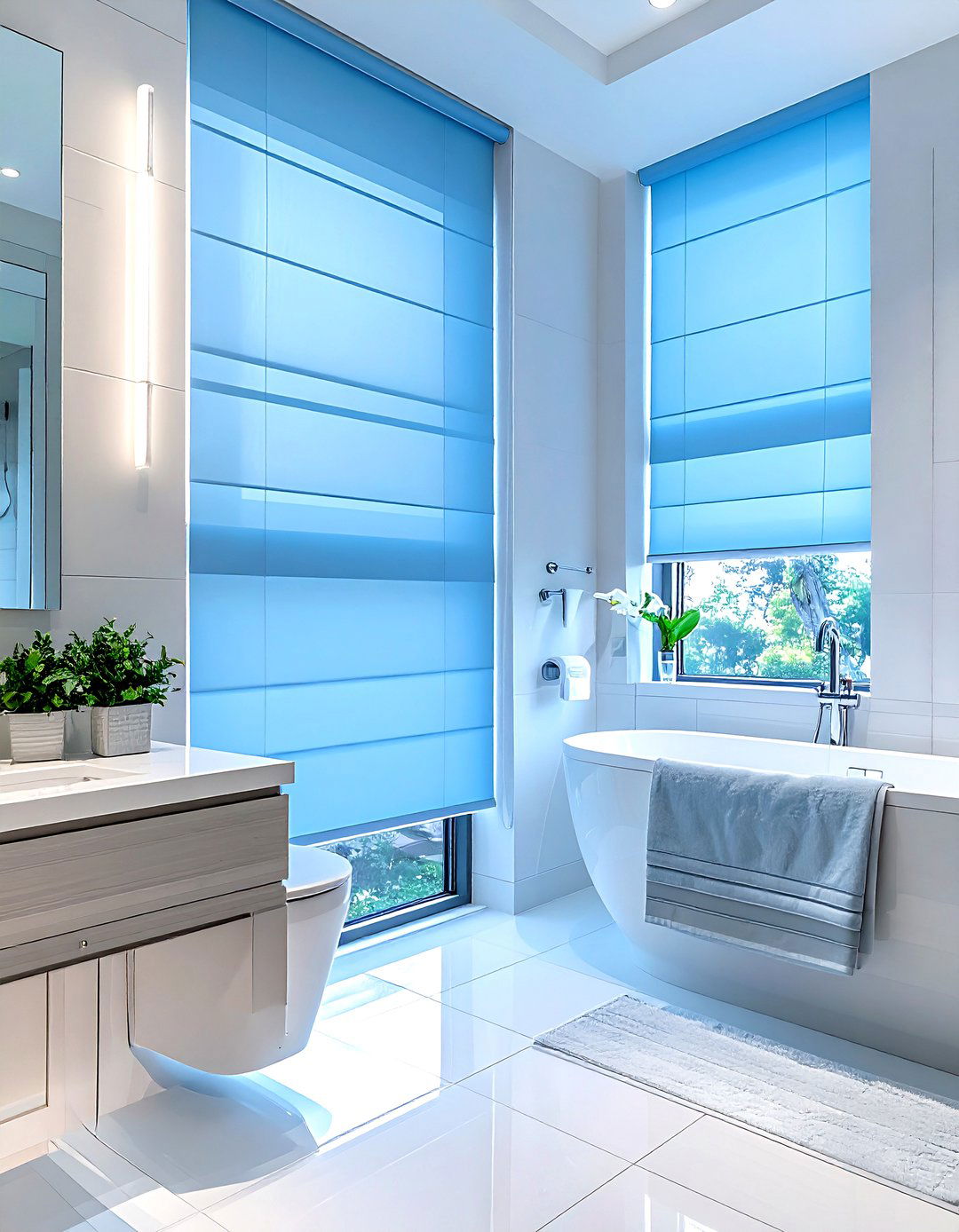 Bathroom Privacy Blinds - 30 blinds ideas