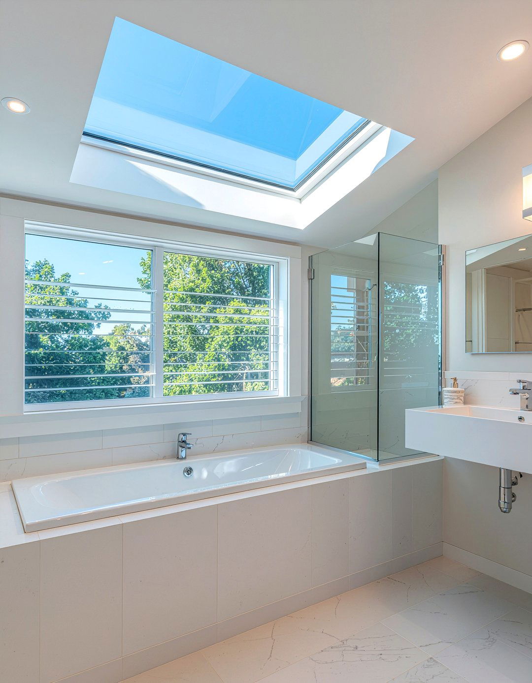 Bathroom Skylight - 30 bathroom enhancement ideas