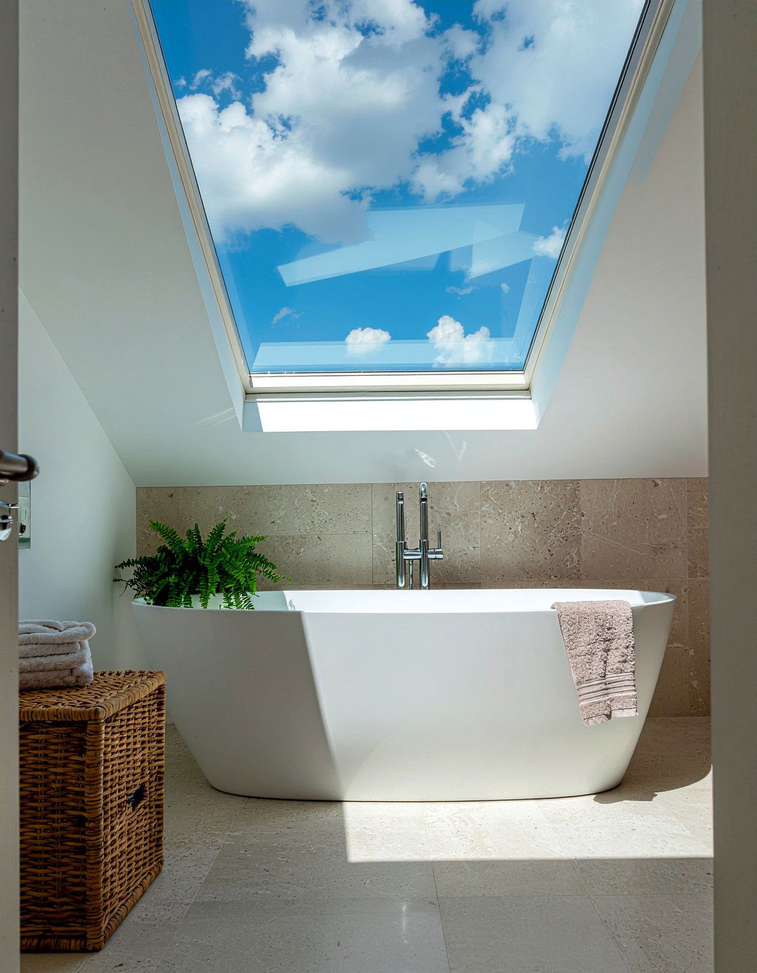 Bathroom Skylight - 30 luxury bathroom ideas