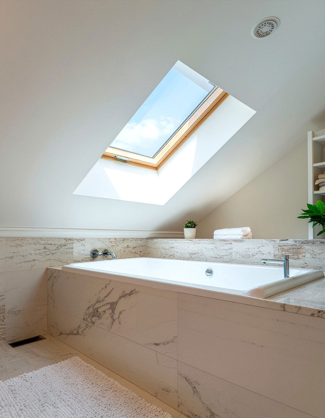 Bathroom Skylight Installation - 30 bathroom major renovation ideas