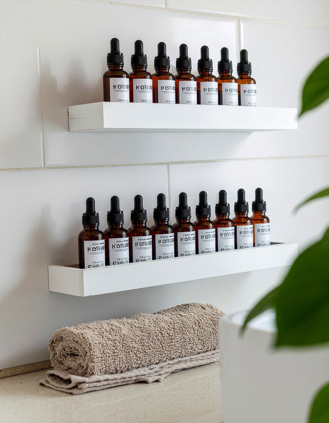 Bathroom Spice Rack - 30 bathroom DIY storage ideas