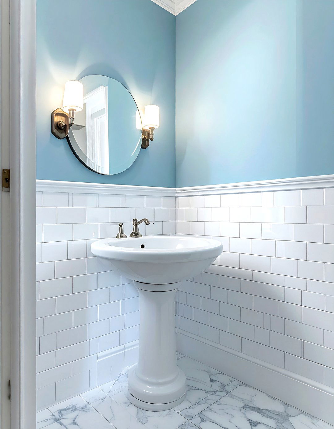 Bathroom Tile Chair Rail - 30 chair rail ideas