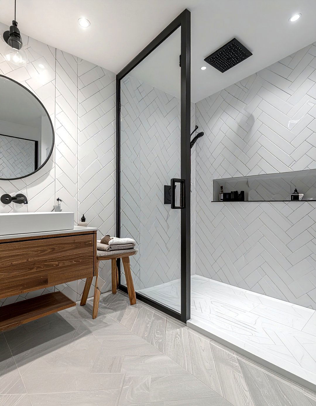 Bathroom Tile Renovation - 30 home transformation ideas