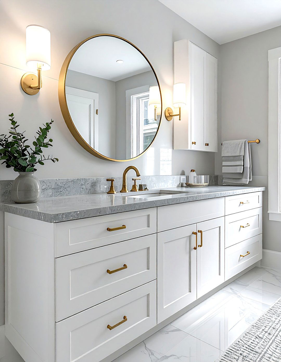 Bathroom Vanity Hardware - 30 home update ideas