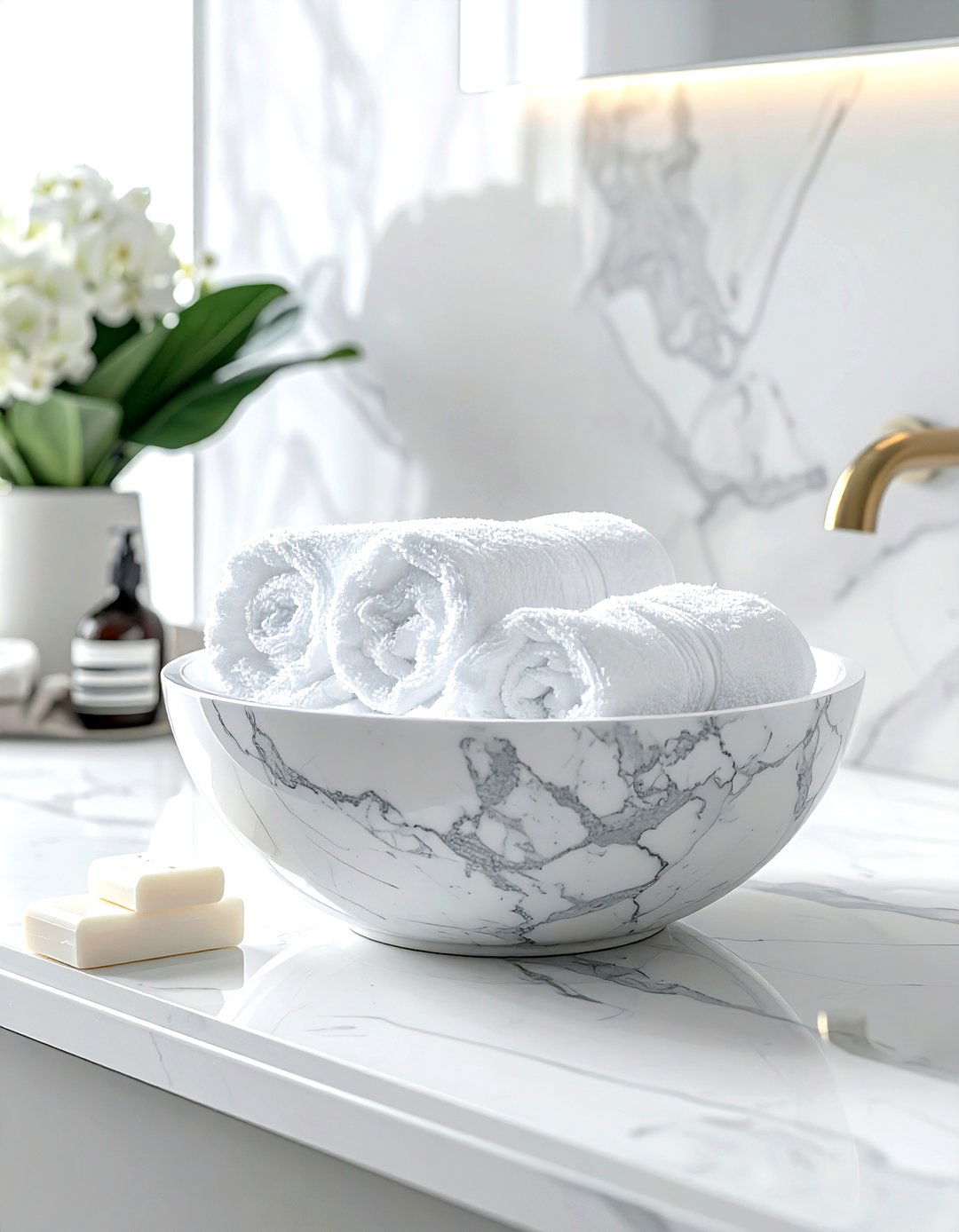 Bathroom Vanity Marble Bowl - 30 bowl decor ideas