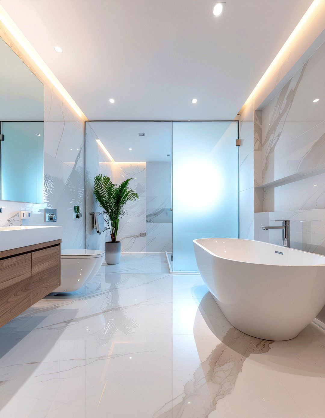 Bathroom With Separate Toilet Room - 30 bathroom layout ideas