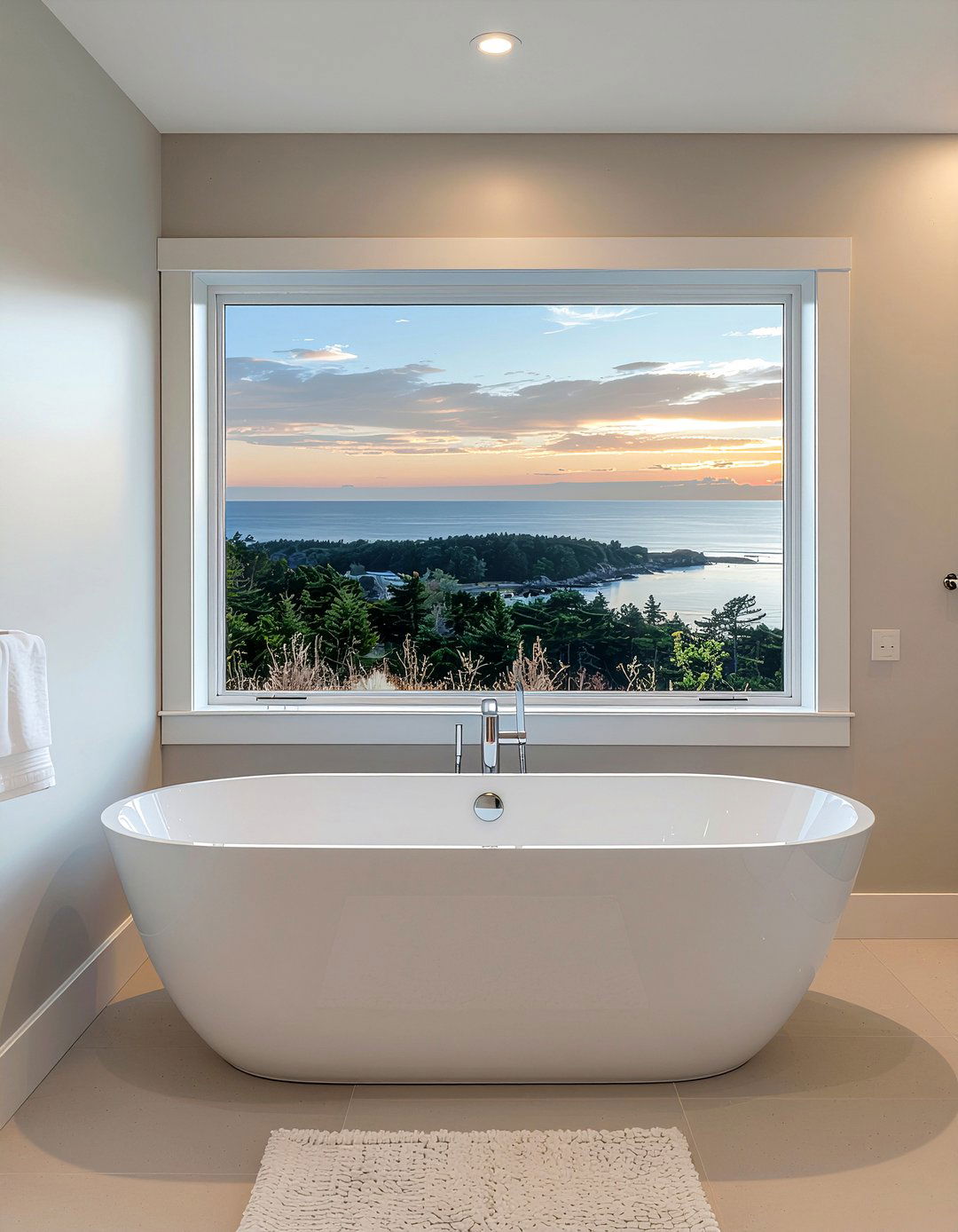 Bathroom picture rail over tub - 30 bathroom picture rail ideas