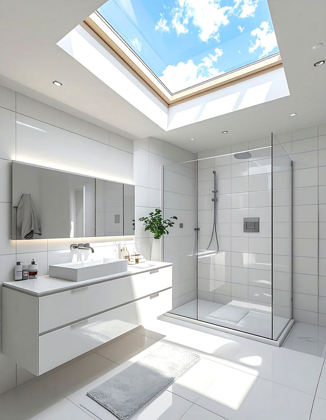 Bathroom skylight - 30 showstopper bathroom ideas