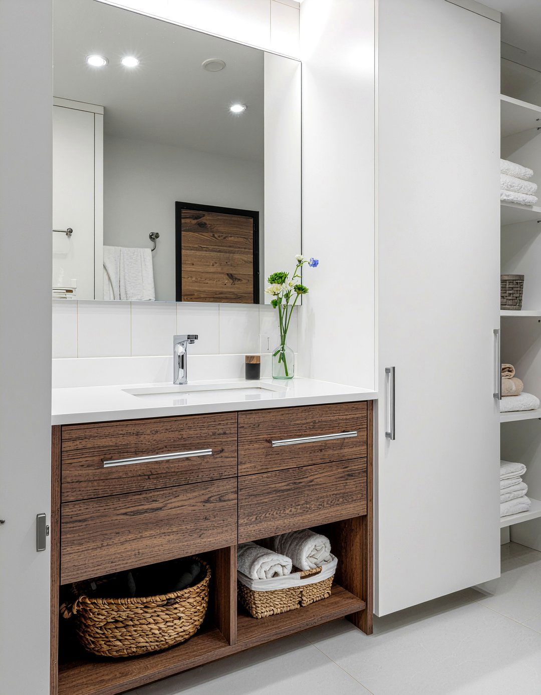 Bathroom storage - 30 bathroom design principles