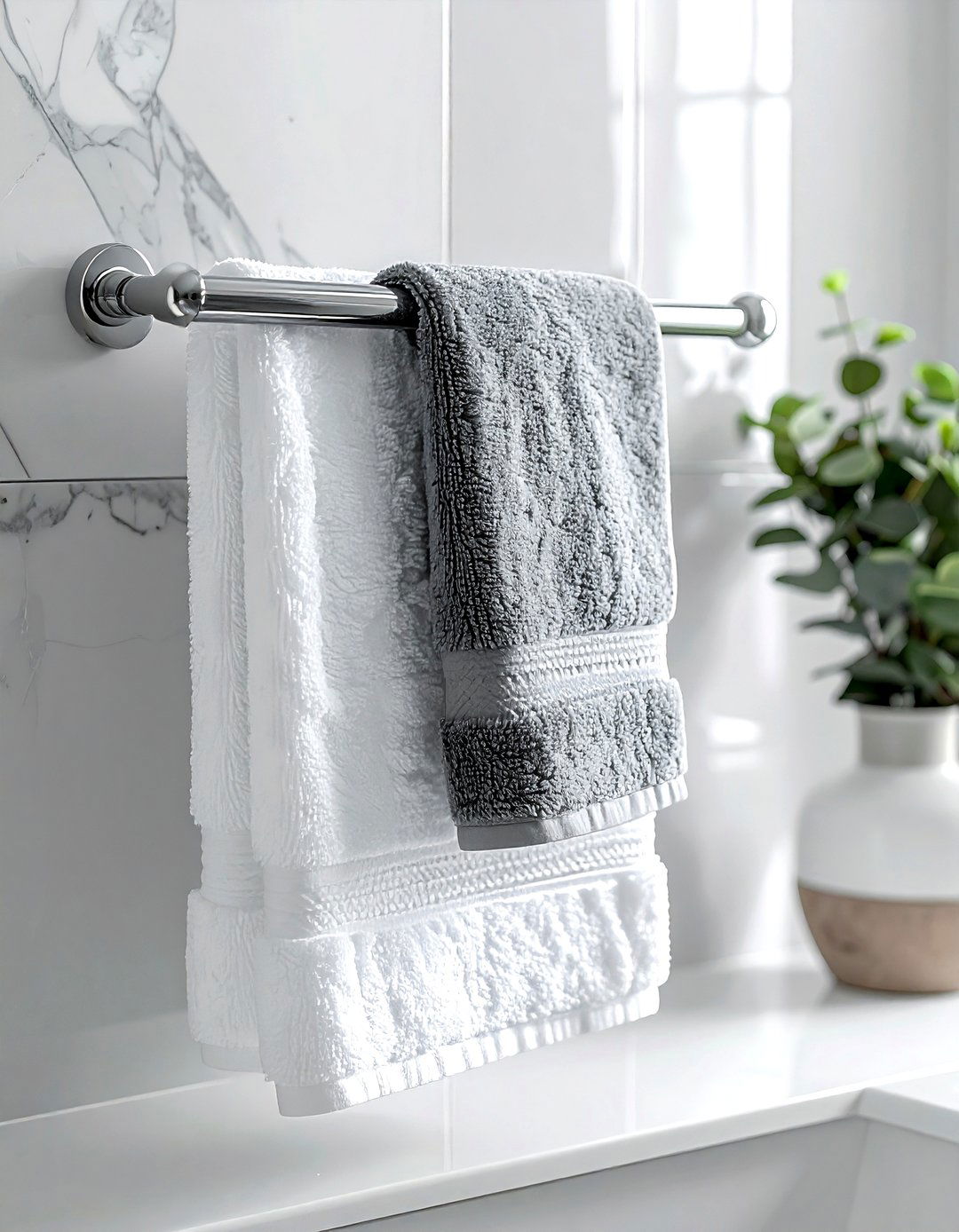Bathroom towel layering - 30 decor layering ideas