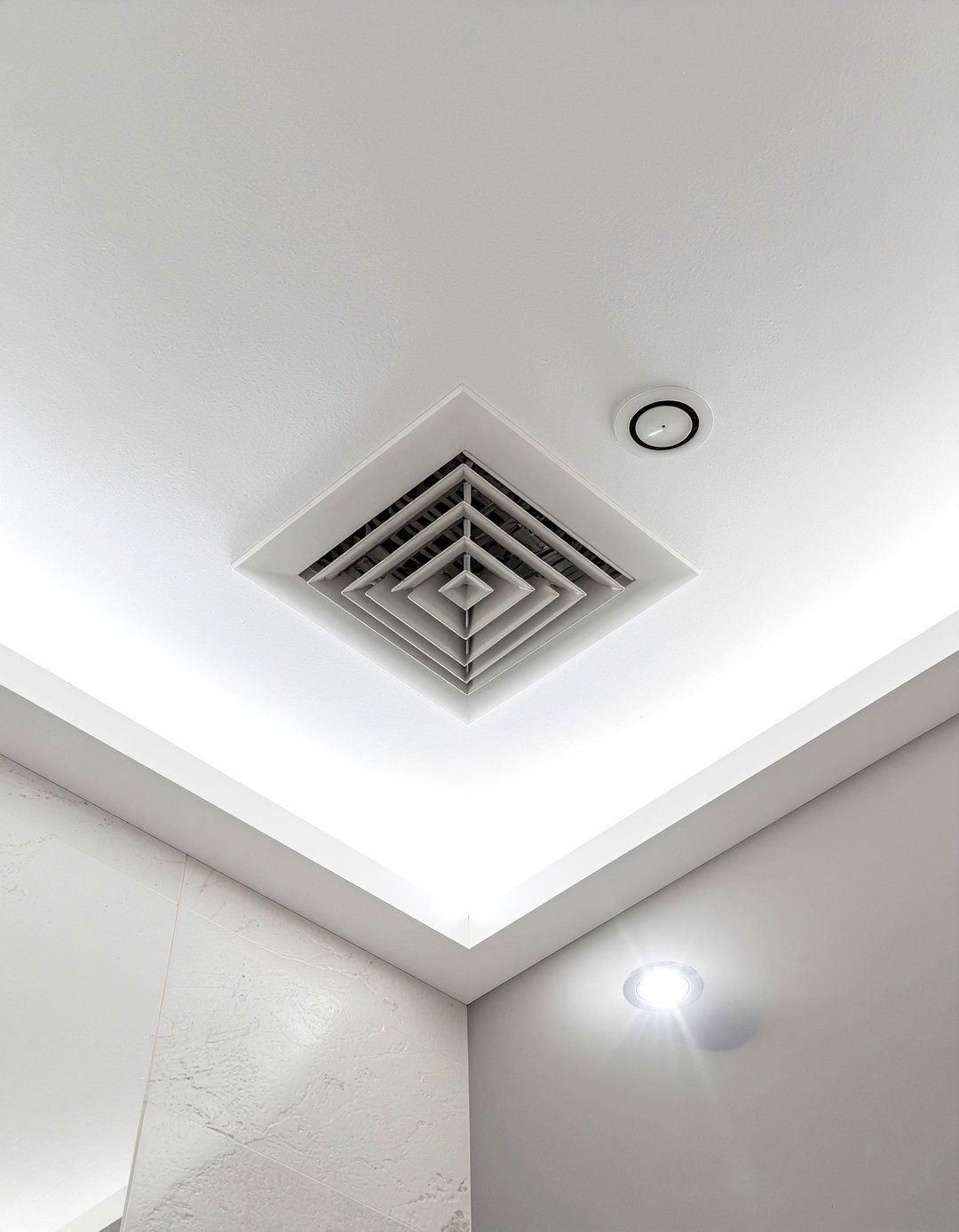 Bathroom tray ceiling hidden vent - 30 bathroom tray ceiling ideas