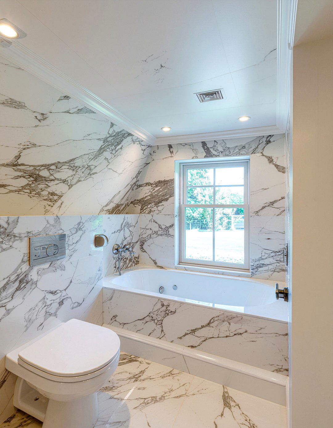 Bathroom tray ceiling marble tile - 30 bathroom tray ceiling ideas