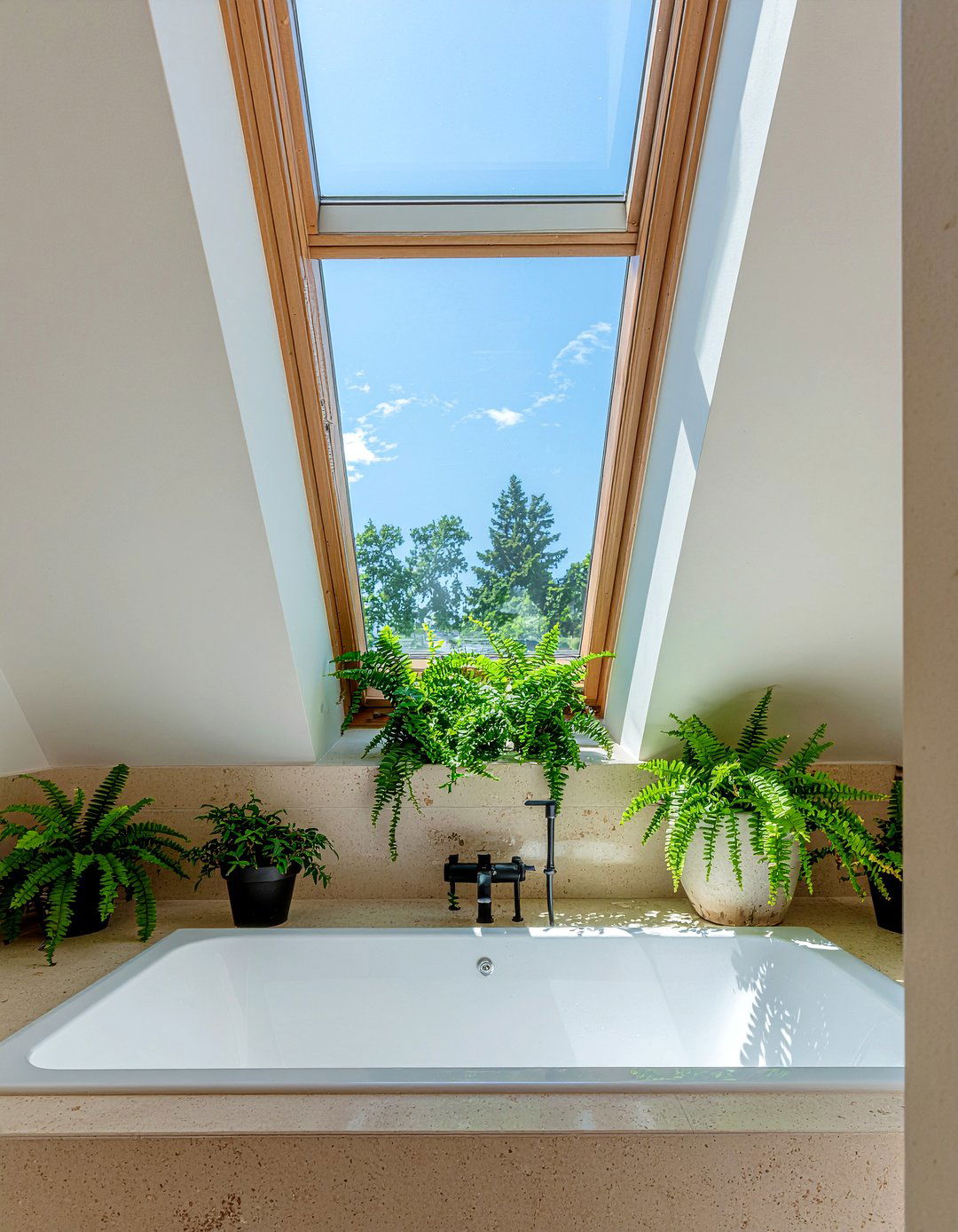 Bathroom tray ceiling skylight - 30 bathroom tray ceiling ideas