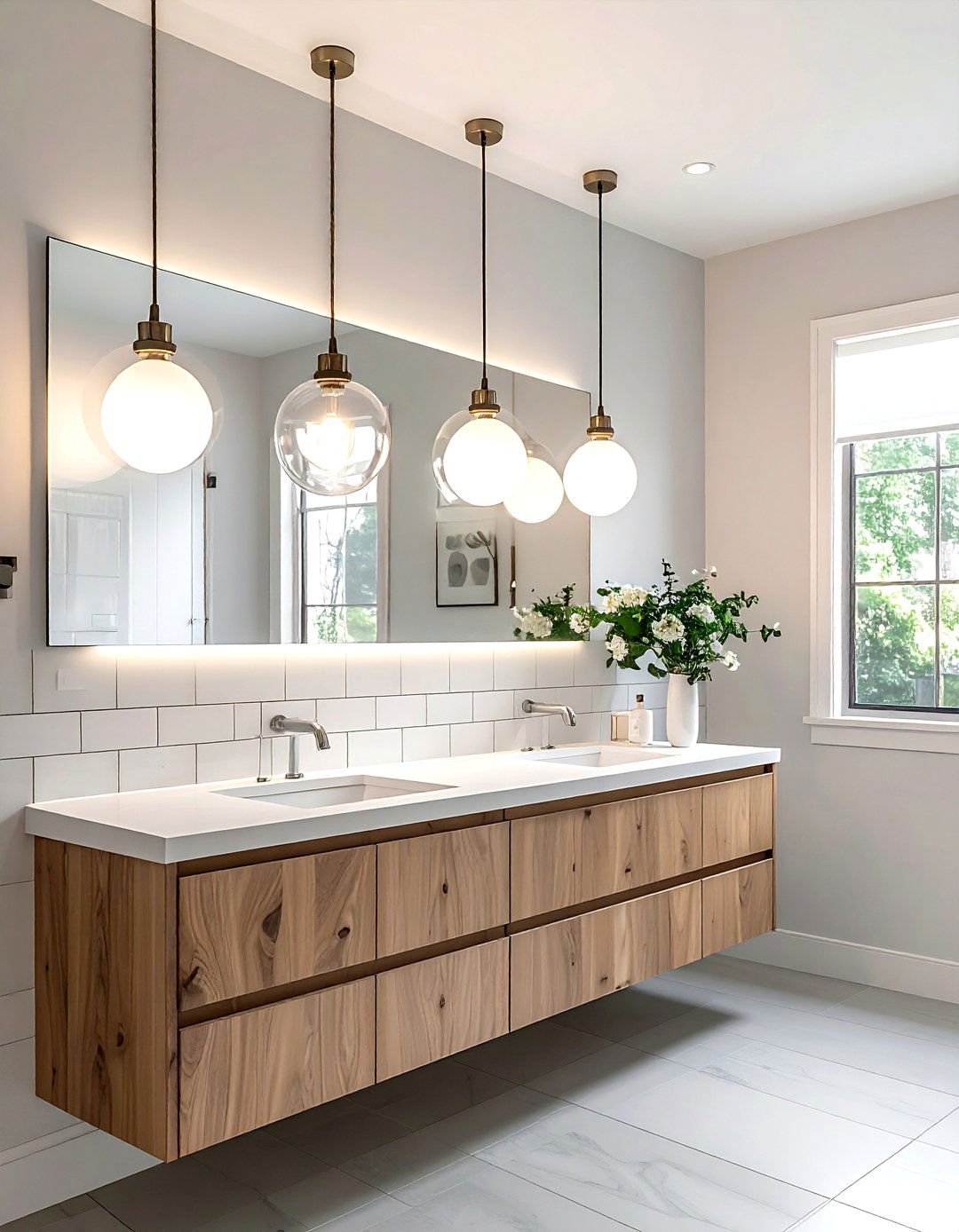 Bathroom vanity light - 30 instant decor update ideas