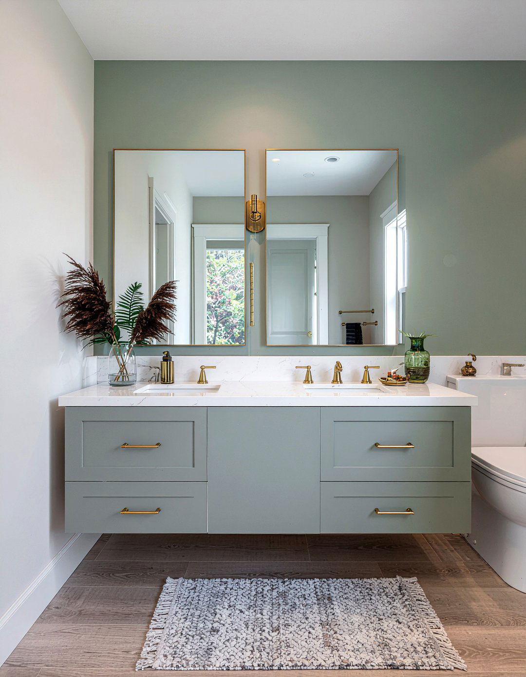Bathroom vanity paint - 30 affordable bathroom ideas