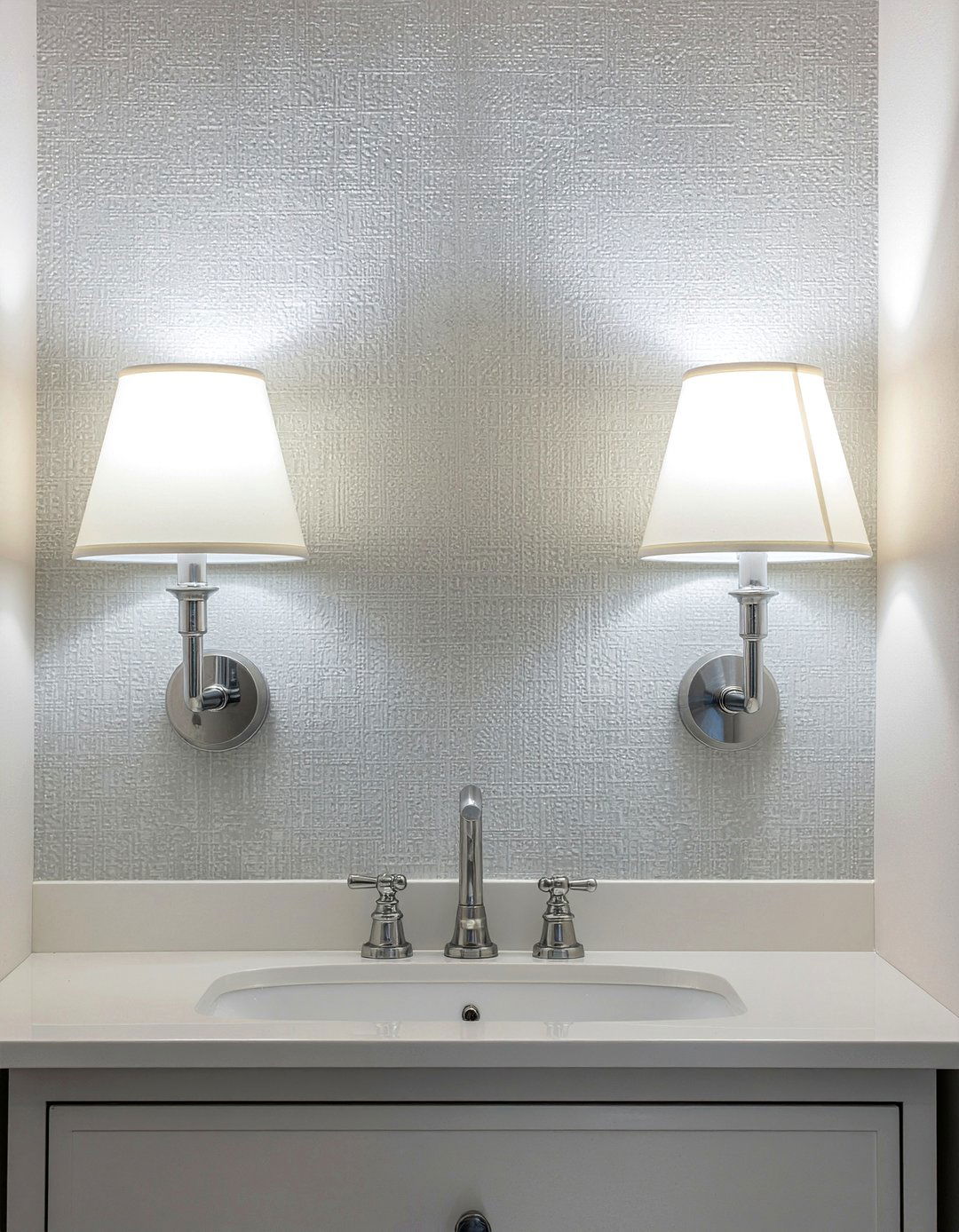 Bathroom wall sconce - 30 bathroom classic element ideas