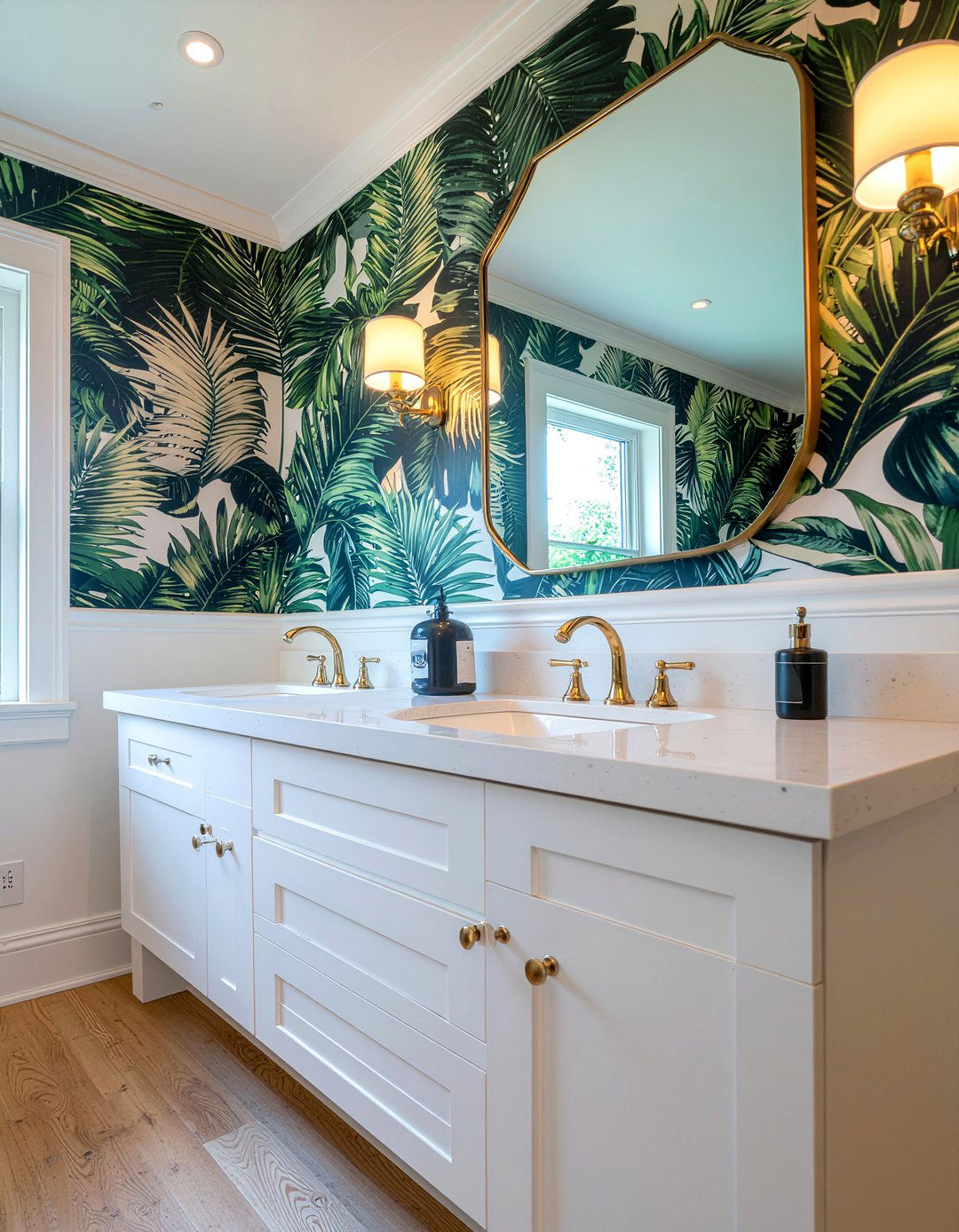 Bathroom wallpaper - 30 bathroom gut renovation ideas