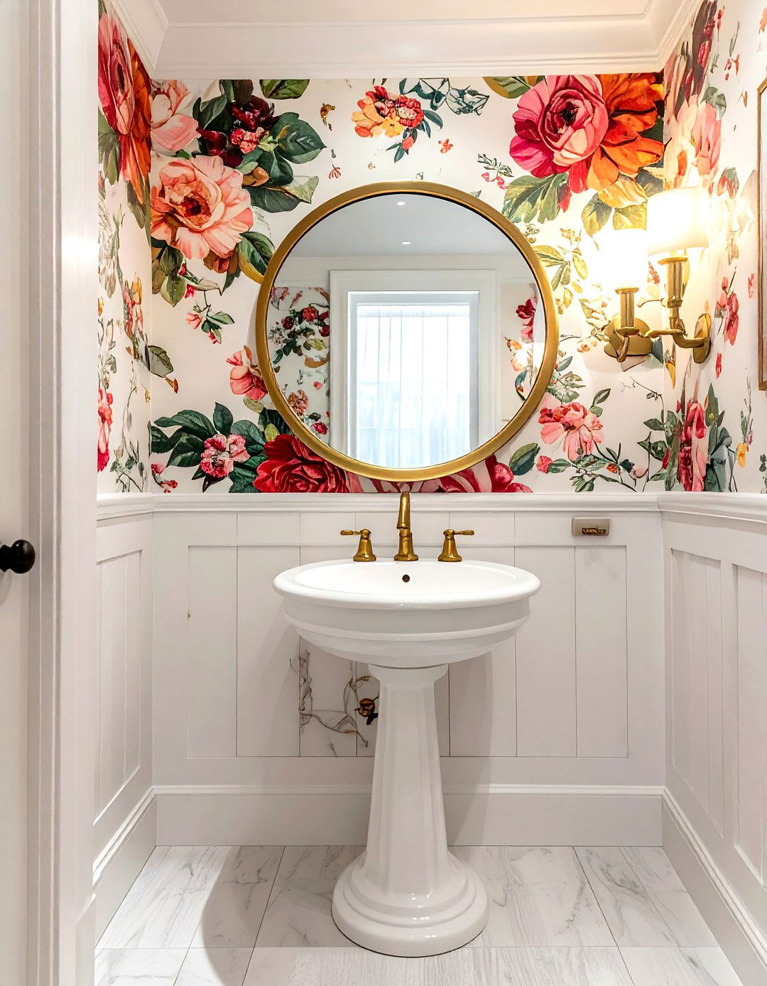 Bathroom wallpaper - 30 decorating rules to break