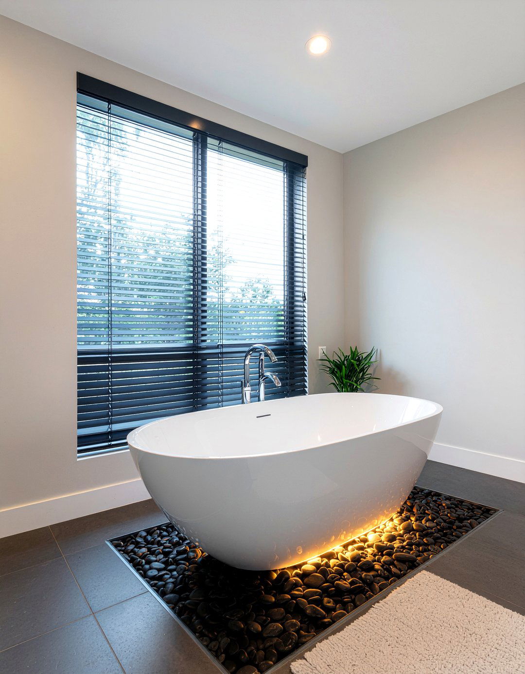 Bathtub accent light - 30 LED bathroom lighting ideas