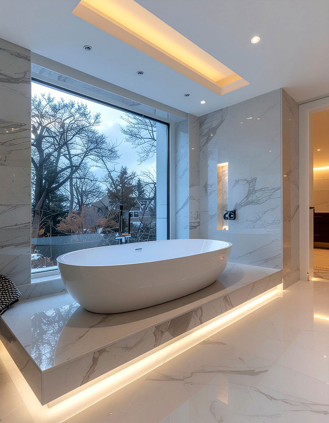 Bathtub recessed lighting - 30 bathroom recessed lighting ideas