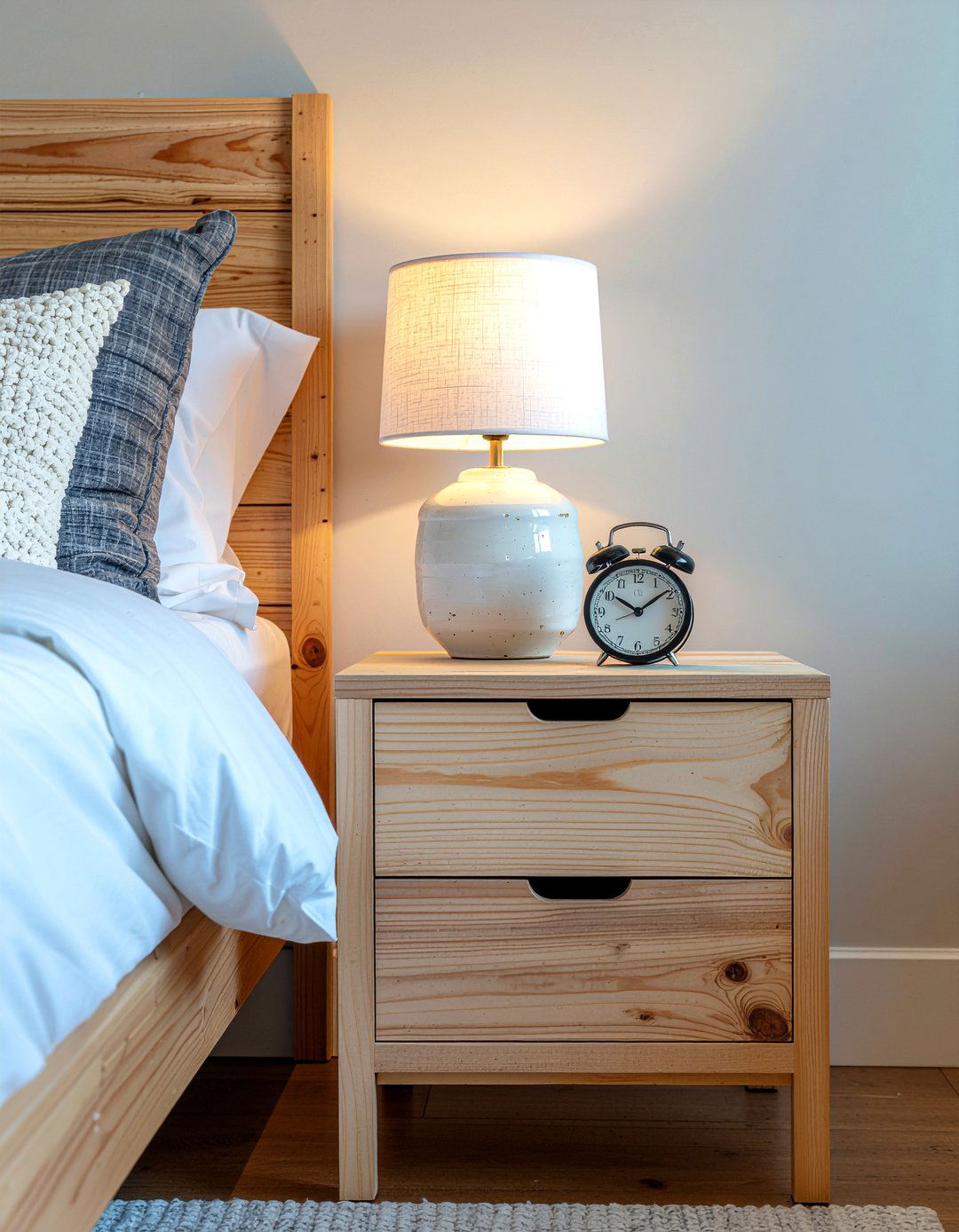 Battery operated alarm clock - 30 bedroom alarm clocks