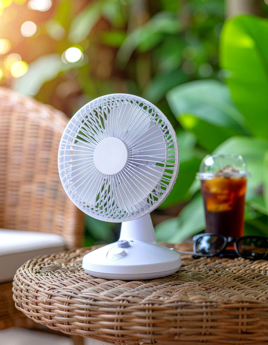 Battery operated portable fan - 30 bedroom desk fans