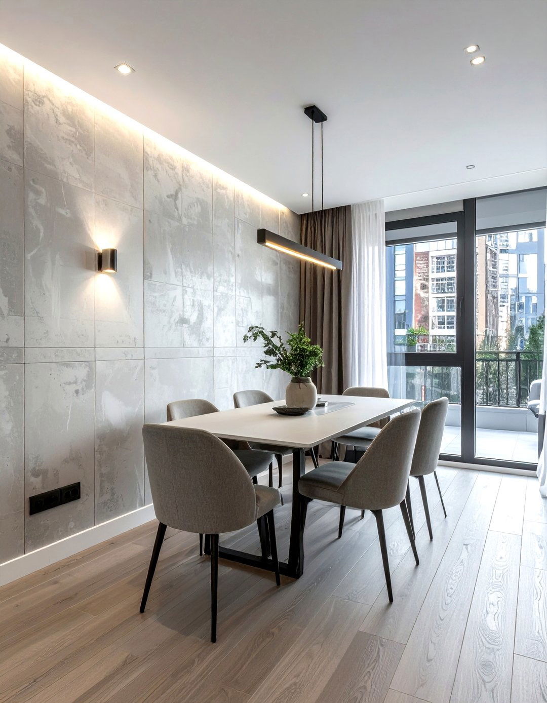 Battery operated wall light for dining room - 30 dining room accent lighting ideas