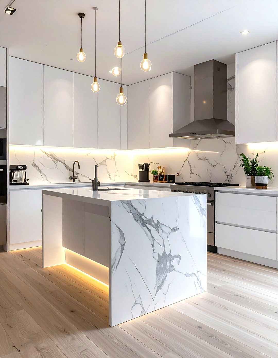 Battery powered puck lights - 30 easy decor ideas