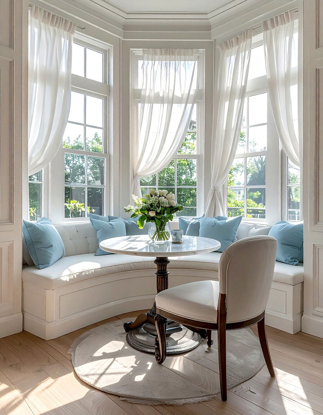 Bay Window Dining Room - 30 San Francisco dining room ideas