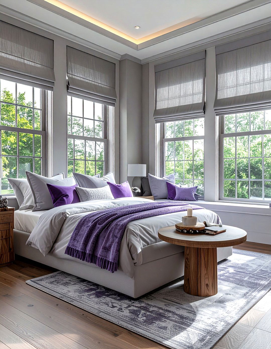 Bay Window Treatments - 30 bedroom window treatment ideas
