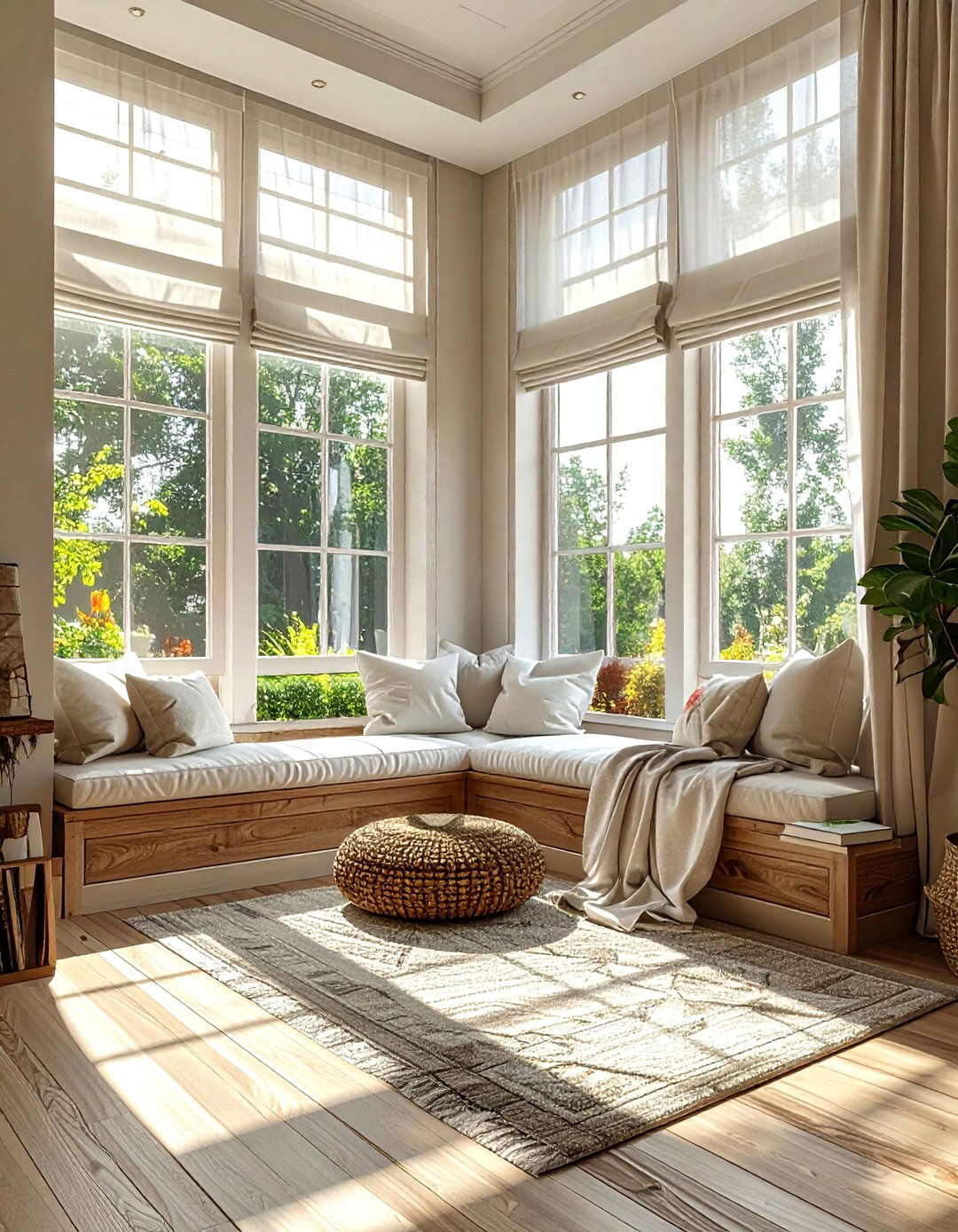 Bay window living room - 30 living room room settings
