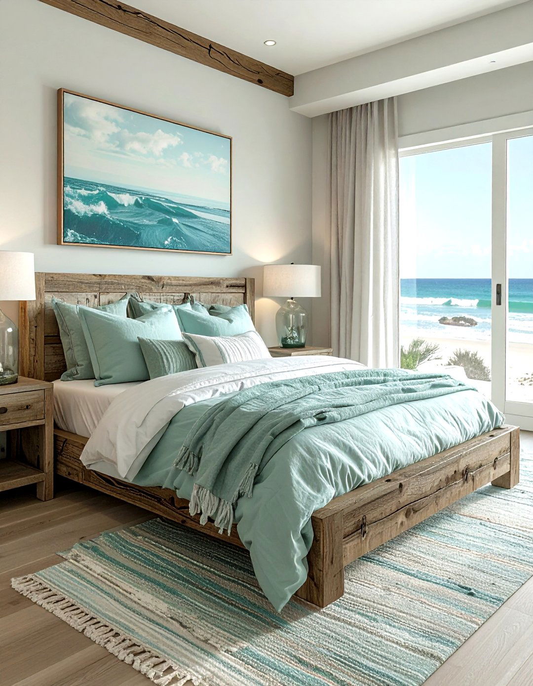 Beach Bedroom - 30 ocean decor ideas