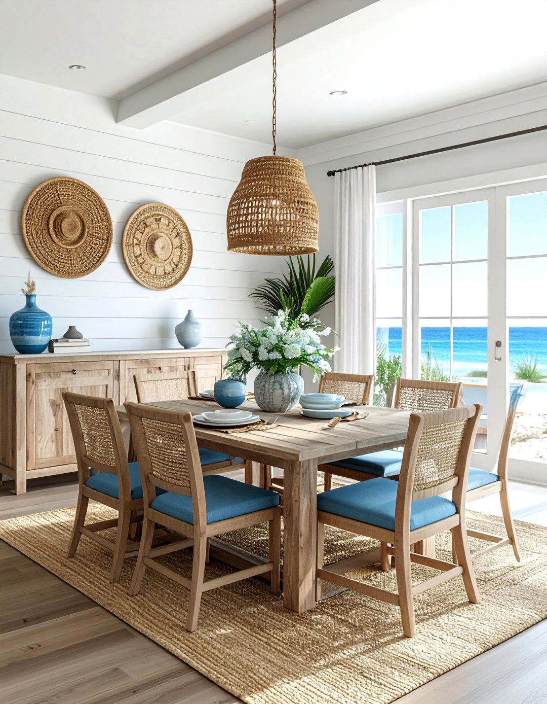 Beach House Dining Room - 30 Nantucket dining room ideas