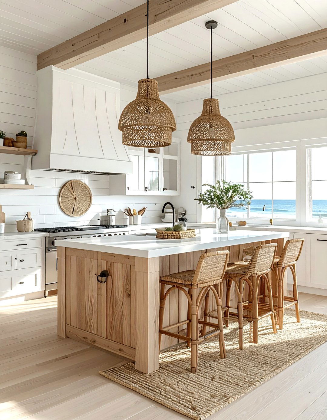 Beach House Kitchen - 30 ocean decor ideas