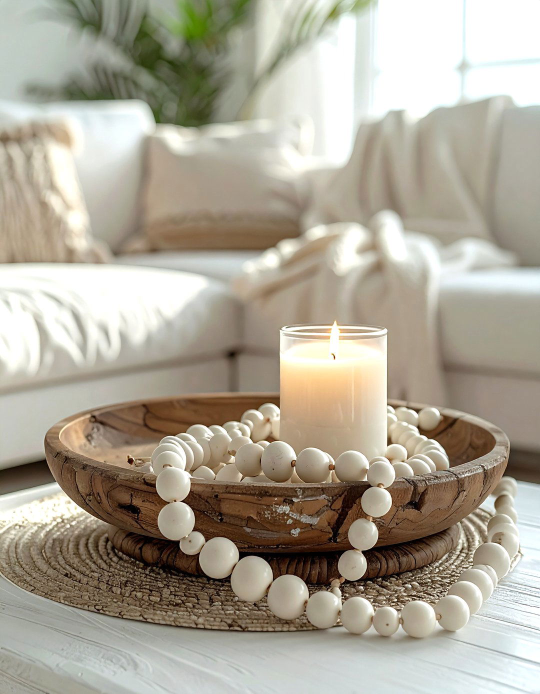 Bead garland - 30 decorative object ideas