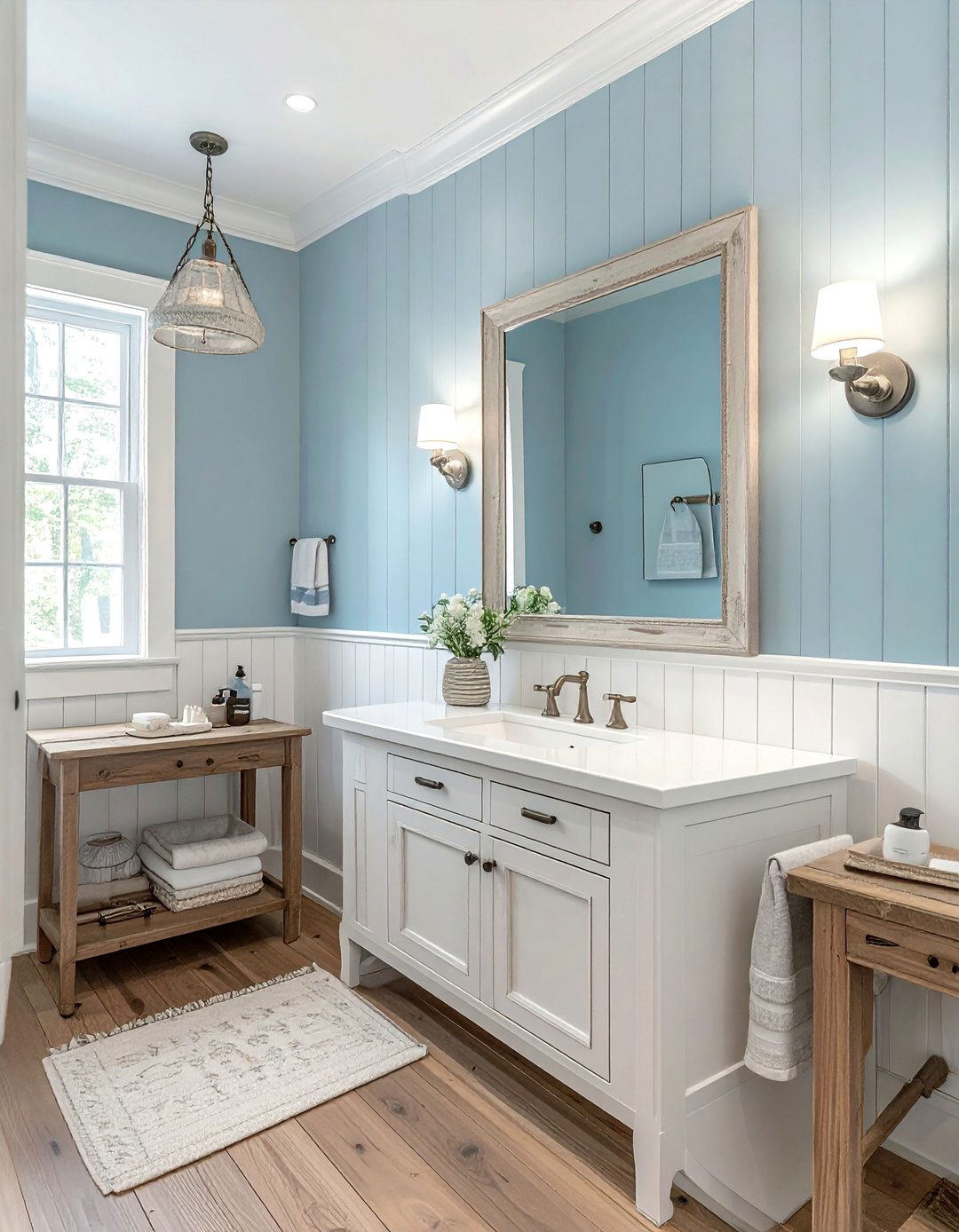 Beadboard Bathroom Wall - 30 bathroom wall texture ideas