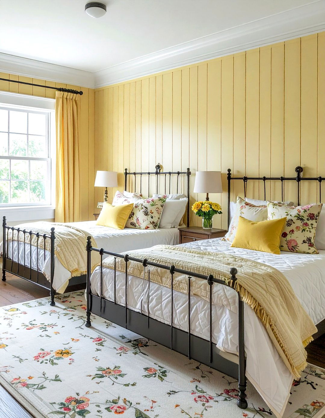 Beadboard Paneling - 30 bedroom molding ideas