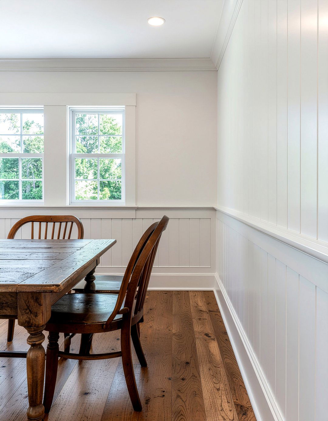 Beadboard Paneling - 30 DIY dining room decor ideas