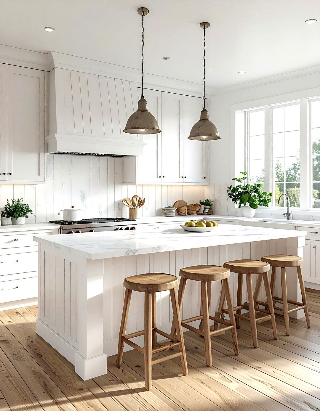 Beadboard Paneling - 30 kitchen classic element ideas