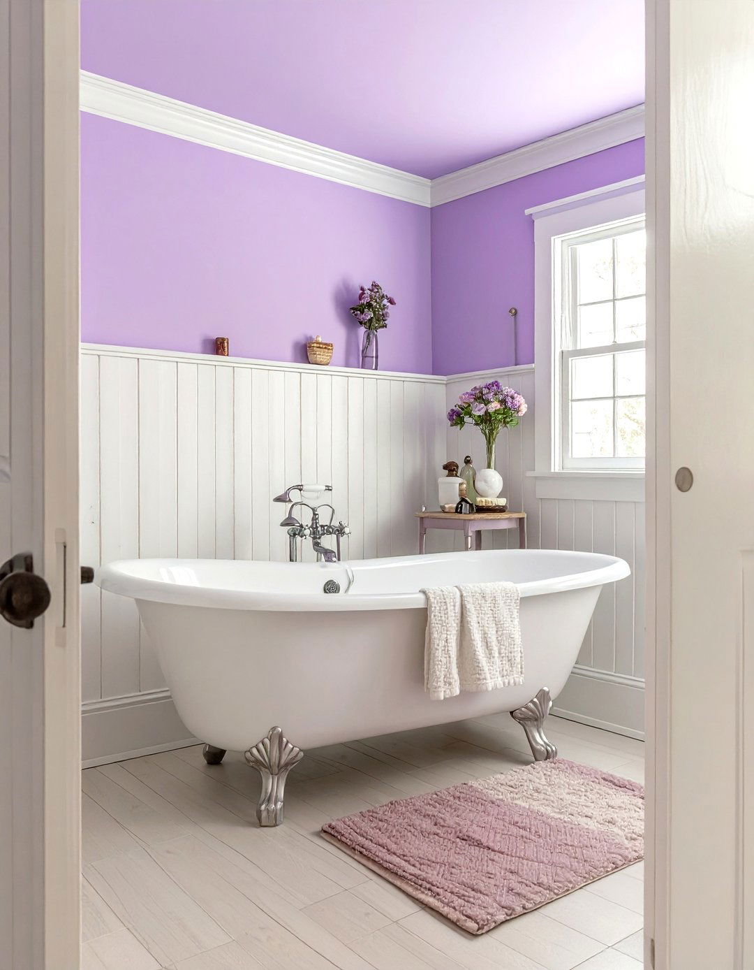 Beadboard Paneling - 30 bathroom wall ideas