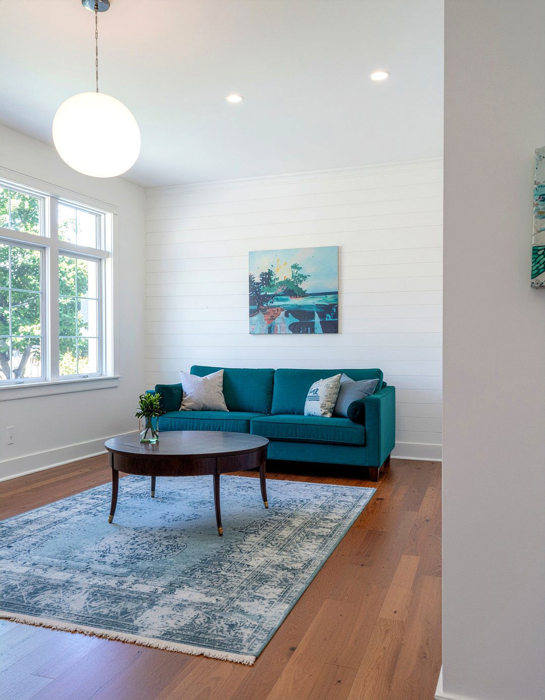 Beadboard Wall Paneling - 30 living room trim work ideas