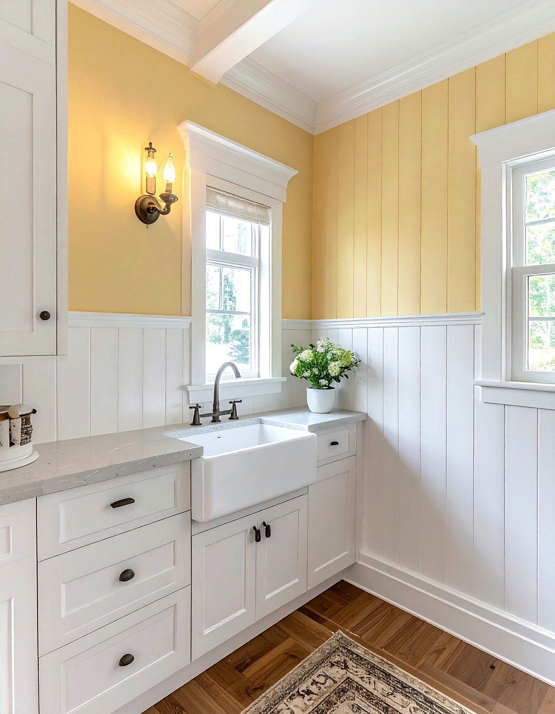 Beadboard With Chair Rail - 30 chair rail ideas