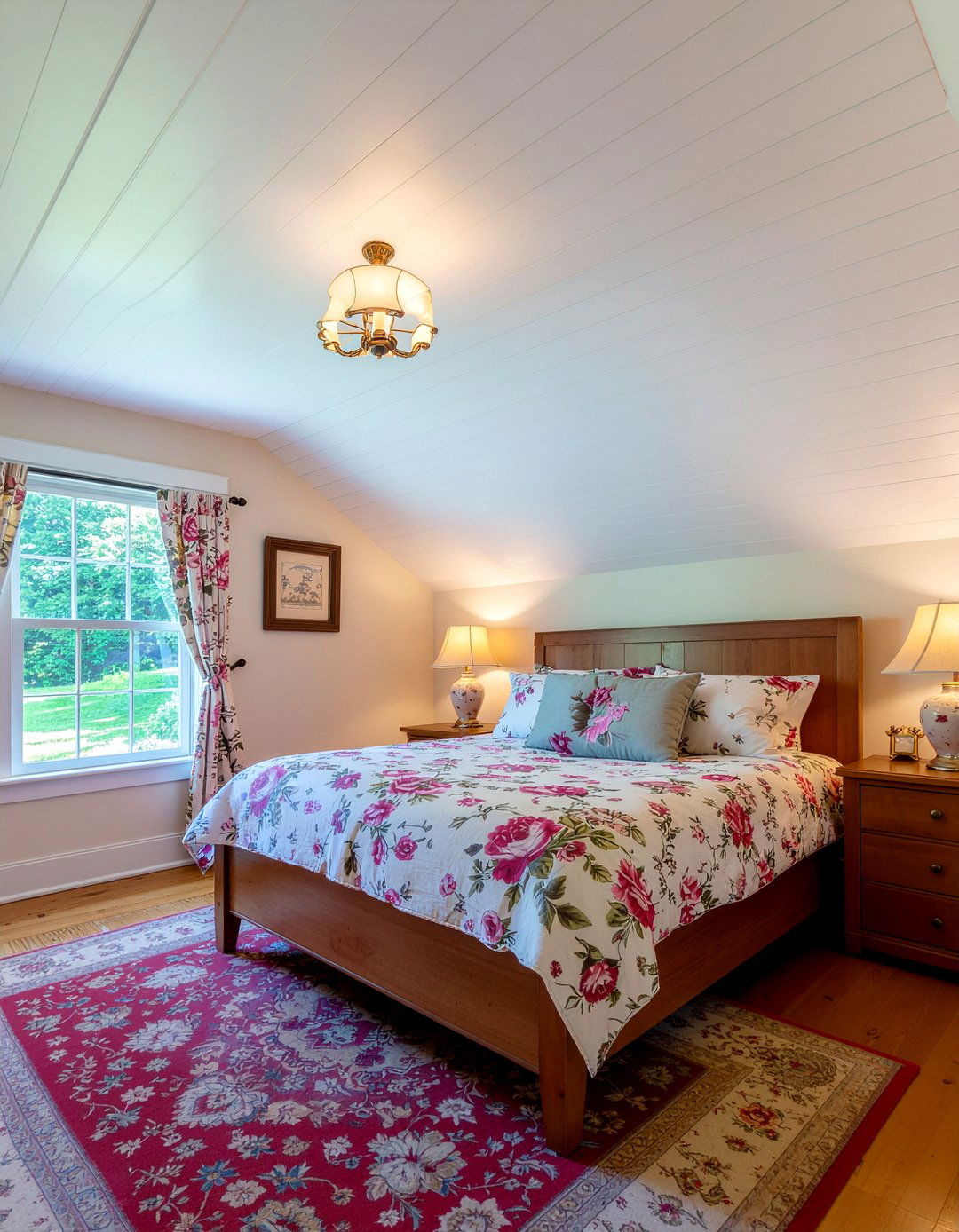Beadboard bedroom ceiling - 30 bedroom ceiling ideas