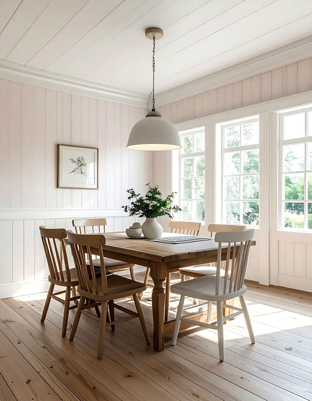 Beadboard dining room ceiling - 30 dining room ceiling design ideas
