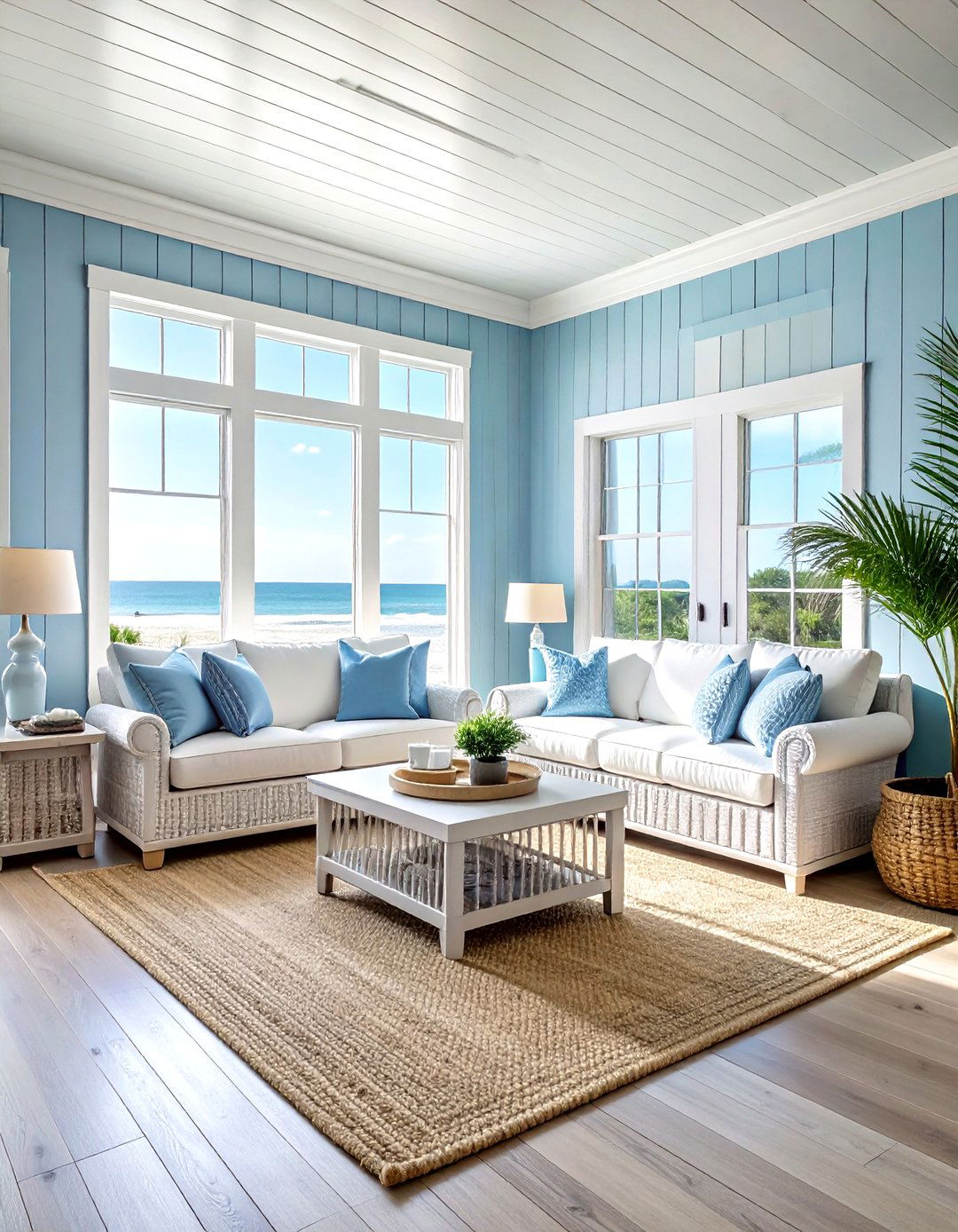 Beadboard paneling - 30 living room wainscoting ideas