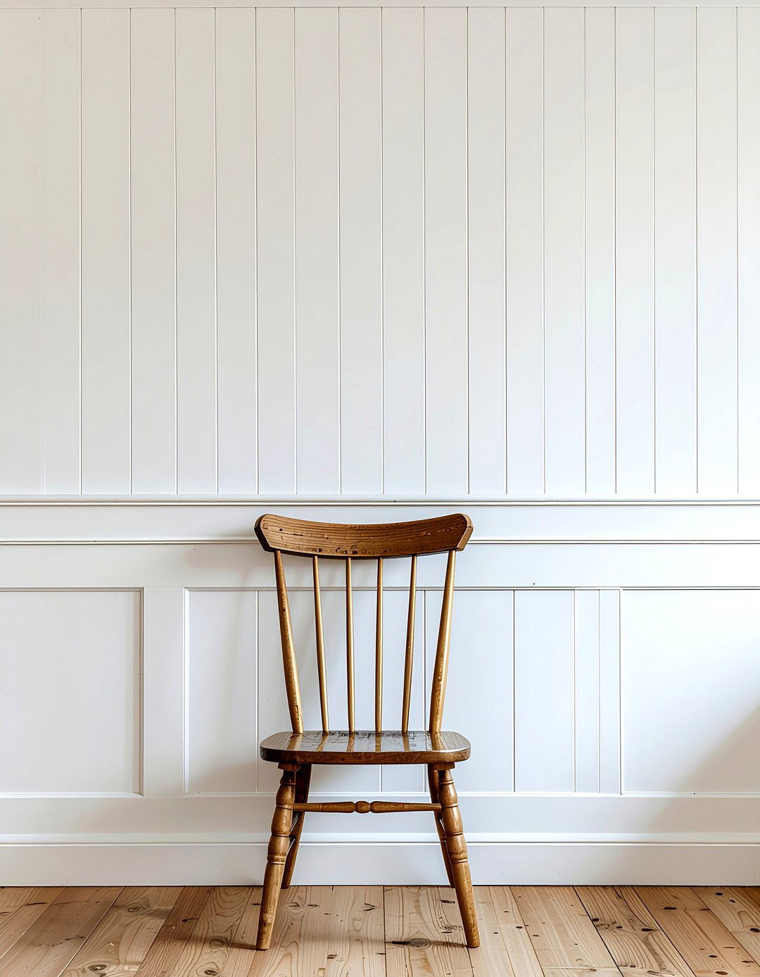 Beadboard wainscoting panel - 30 bathroom handmade ideas