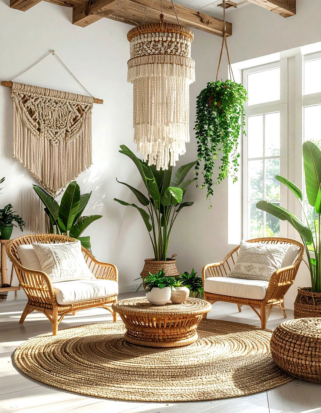 Beaded Boho Chandelier - 30 living room chandeliers