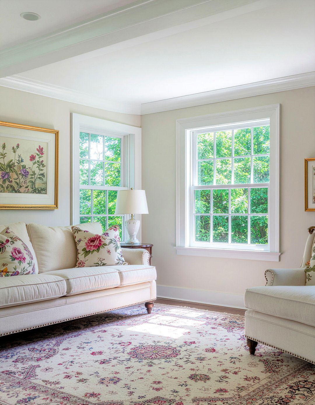 Beaded Crown Molding - 30 living room crown molding ideas